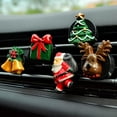 thumbnail image 5 of Twowood Christmas Santa Claus Air Freshener Fragrance Perfume Vent Clip Car Ornaments, 5 of 10
