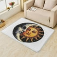 thumbnail image 2 of Sun and Moon Rug for Bedroom - Sun and Moon Rug & Home Decor, Celestial Rugs for Entryway, Washable Rugs, 2x3 Area Rug, Non Slip Small Indoor Door Mat, Aesthetic Carpet & Room Decorations, 2 of 7