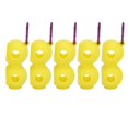 thumbnail image 2 of Ball Silicone Double Case, Anti Falling Wear Resistant 5Pcs Portable  Ball Protective Holder Anti Scalding  For Gym Yellow,Red,Black, 2 of 8