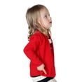 thumbnail image 3 of Valcatch Girls Crewneck Cardigan Cotton Button Long Sleeve Sweater for Infant Toddler Kids 1-8 Years, 3 of 8