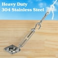 thumbnail image 6 of Pure Garden 44 Piece Stainless-Steel Turnbuckle Shade Sail Hardware Kit, 6 of 6