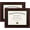 Mahogany, variant on 11x14 Diploma Frame Certificate Degree Document Frame with High Definition Glass, 8.5 x 11 with mat for Wall and Tabletop, Mahogany Blue Double Mat, 2 Pack