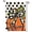 C, variant on Sm:)e Bow Pumpkin Sunflower Floral Outdoor Flag, 12 x 18 Inch, Burlap, Double-Sided, Fall Garden