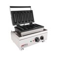 thumbnail image 7 of Hotdog Waffle Maker | Waffle Dog Maker Machine | Commercial Stainless Steel Corn Dog Maker | 6 Pcs Plain Dog Waffles, 7 of 7