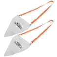 thumbnail image 3 of Bolsa de almacenamiento portátil transparente para Pizza, comida rápida sellada con cordón desmontable para exteriores, 2 uds., 3 of 10