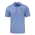 thumbnail image 2 of Men's Cutter & Buck Royal Atlanta Braves Big & Tall City Connect Pike Eco Flora Print Recycled Polo, 2 of 3