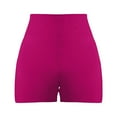 thumbnail image 5 of GILIGEGE Scrunch Workout Leggings Yoga Booty Shorts Everyday Wear Tummy Control Yoga Pants Moisture-wicking Anti Cellulite Leggings Hip Lift Yoga Pants Impact Booty Biker Shorts Hot Pink, 5 of 5
