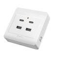 thumbnail image 1 of Prises Murales Usb Type Chargeur Mural Usb Prise 18w Prises Usb Réceptacle, 1 of 5
