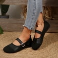 thumbnail image 5 of longantii Womens Mary Jane Shoes Slip on Dressy Ballet Flats Shoes for Women 2026 New Comfortable Non-Slip Shoes for Formal School Walking Black, 5 of 5