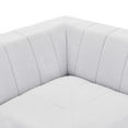 thumbnail image 5 of Modway Bartlett Upholstered Fabric Corner Chair in Ivory, 5 of 7