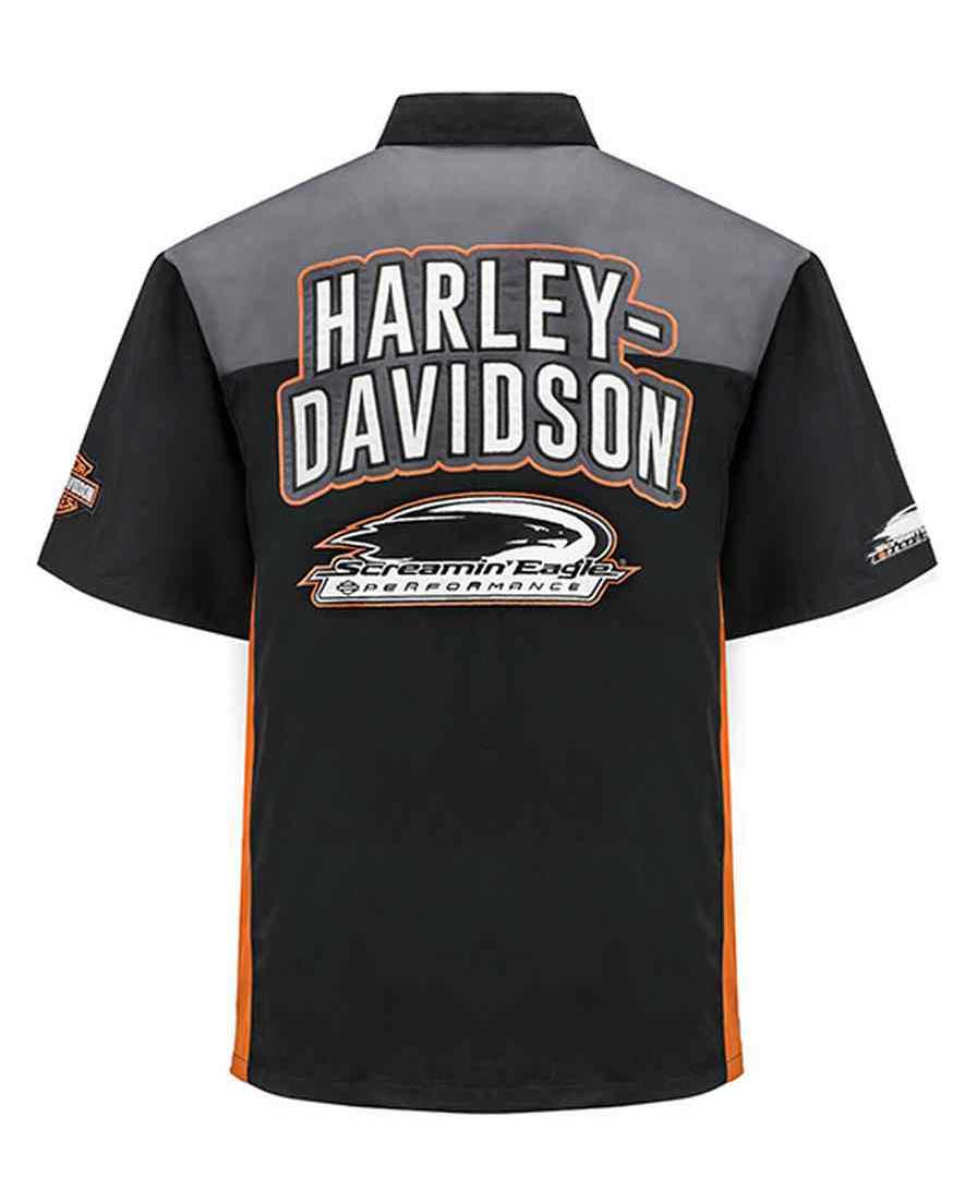 Shirts  Harley Davidsonx Screamin Eagles Button Up Shirt Size M