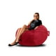 thumbnail image 1 of Sillón Puff Mediano muy cómodo Gamuza Rojo Puff MX Puff MX Gamuza Rojo Mediano, 1 of 2