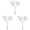 Blue, variant on 1Pcs Mini Faux Floral Stems Small Artificial Flowers Mini Plastic Colorful Spring Flower Arrangement Bouquet Branches for Home Party Wedding Table Centerpiece Vase Decor & DIY Crafts,Blue
