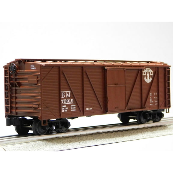 LIONEL BOSTON & MAINE SINGLE SHEATHED BOXCAR #70919 O GAUGE 2442162