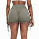 thumbnail image 5 of Pantalones cortos deportivos de cintura alta para mujer con efecto lifting, fruncidos, con cordón y para yoga y fitness., 5 of 5