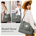 thumbnail image 2 of Bolsa de fin de semana SYCNB para mujer con compartimento para zapatos y neceser, 2 of 9