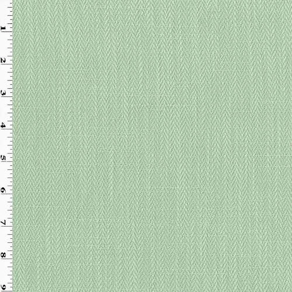 Mint Green Herringbone Home Decorating Fabric, Fabric By the Yard