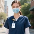 thumbnail image 4 of Acrylic Badge Reel With Secure Clip For Workplace Identification And Easy, 4 of 4