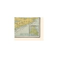 thumbnail image 2 of Historic Map - New Brunswick Nova Scotia Canada - Cram 1888 - Vintage Wall Art, 2 of 4