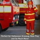 thumbnail image 5 of Disfraz de bombero Dress Up America para niños con casco, 5 of 7