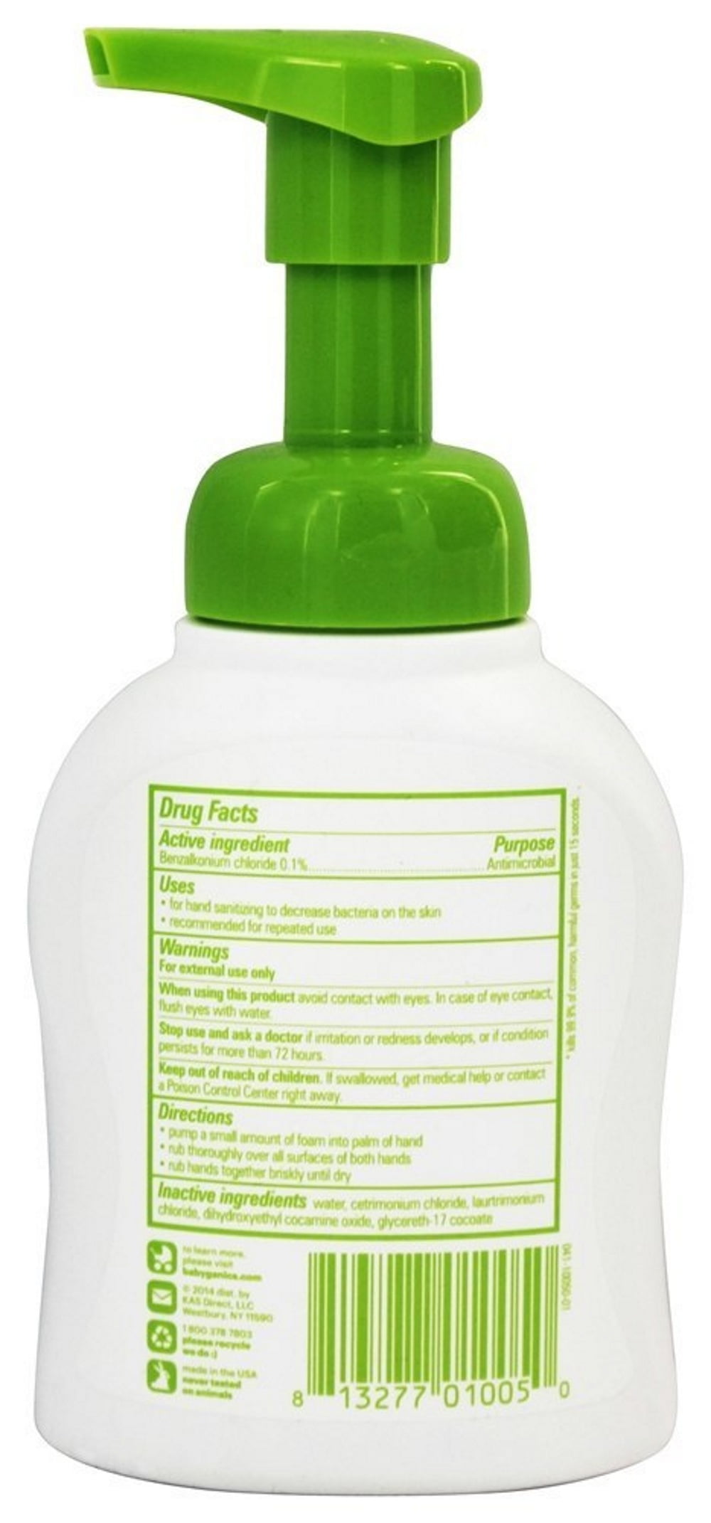 gel babyganics hand sanitizer