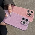 thumbnail image 6 of ELEHOLD Glitter Case for iPhone 16 Pro ,Super Cute Glitter Shiny Bling Sparkly Glossy Girly Case Shockproof Slim Camera Protection for iPhone 16 Pro,Pink, 6 of 8