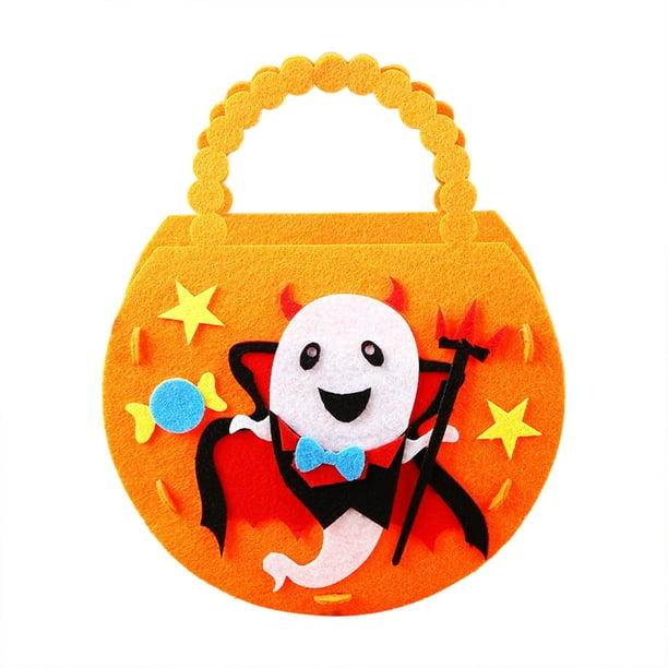 Decoraciones De Halloween Bolsas De Caramelos Con Forma De Calabaza Cubo De Halloween Kit De Manualidades Diy Para Niños Para Interior Y Exterior Regalos Para Fiestas De Halloween Ideas Perfectas Re