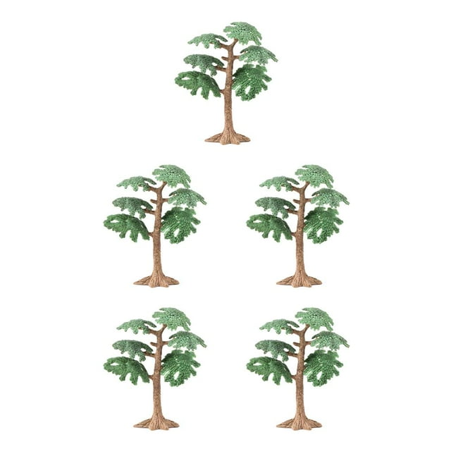 Yuarrent Miniature Trees Plastic Artificial Plants Toys and Ecological Ornament Large Landscape Forest Wild Simulation Small Type2 NO2