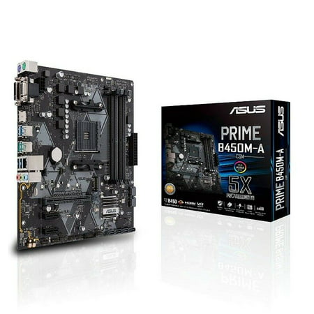 ASUS B450 AMD Ryzen 2 Micro ATX Gaming Motherboard AM4 DDR4 (Prime
