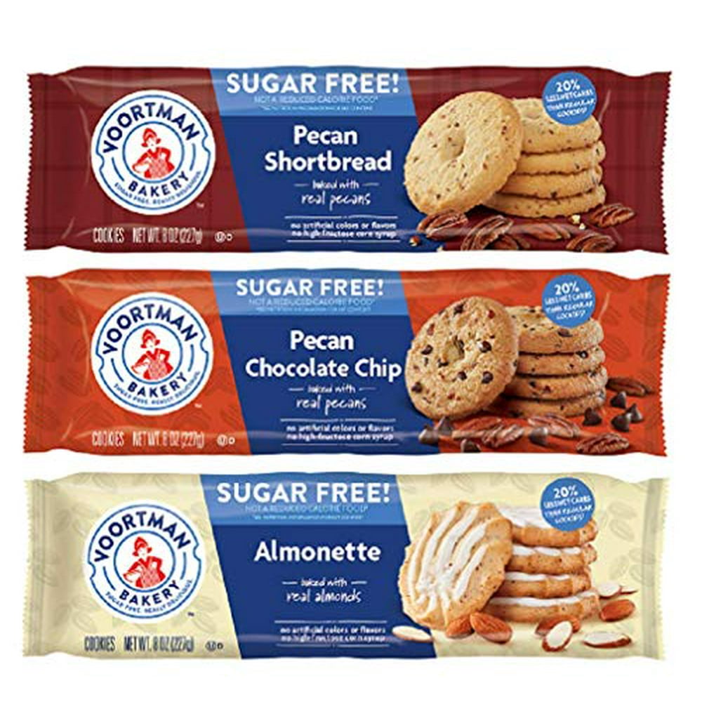 Voortman Sugar Free Cookie Variety Pecan Chocolate Chip, P Walmart