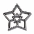 thumbnail image 2 of Honey-Can-Do Loose 2-In-1 Star Rosette Iron, 0.5-Inches H x 2.875-Inches W, 2 of 3