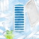 thumbnail image 4 of Molde de cubitos de hielo cilíndrico azul, molde de plástico para gelatina de hielo cilíndrico largo, 4 of 6