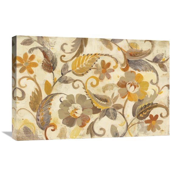 Global Gallery Albena Hristova 'Autumn Garden Light Crop' Canvas Wall Art