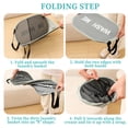 thumbnail image 7 of Pop Up Mesh Laundry Hamper 2 Pack, Collapsible Laundry Basket with Steel Frame, Foldable Clothes Hamper with Side Pocket for Storage,(Blue+Gray), 7 of 7