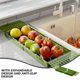 thumbnail image 3 of SWETRACE De Bañera Ajustable De Material Pet Color Verde Con Soporte Antideslizante Para, 3 of 8