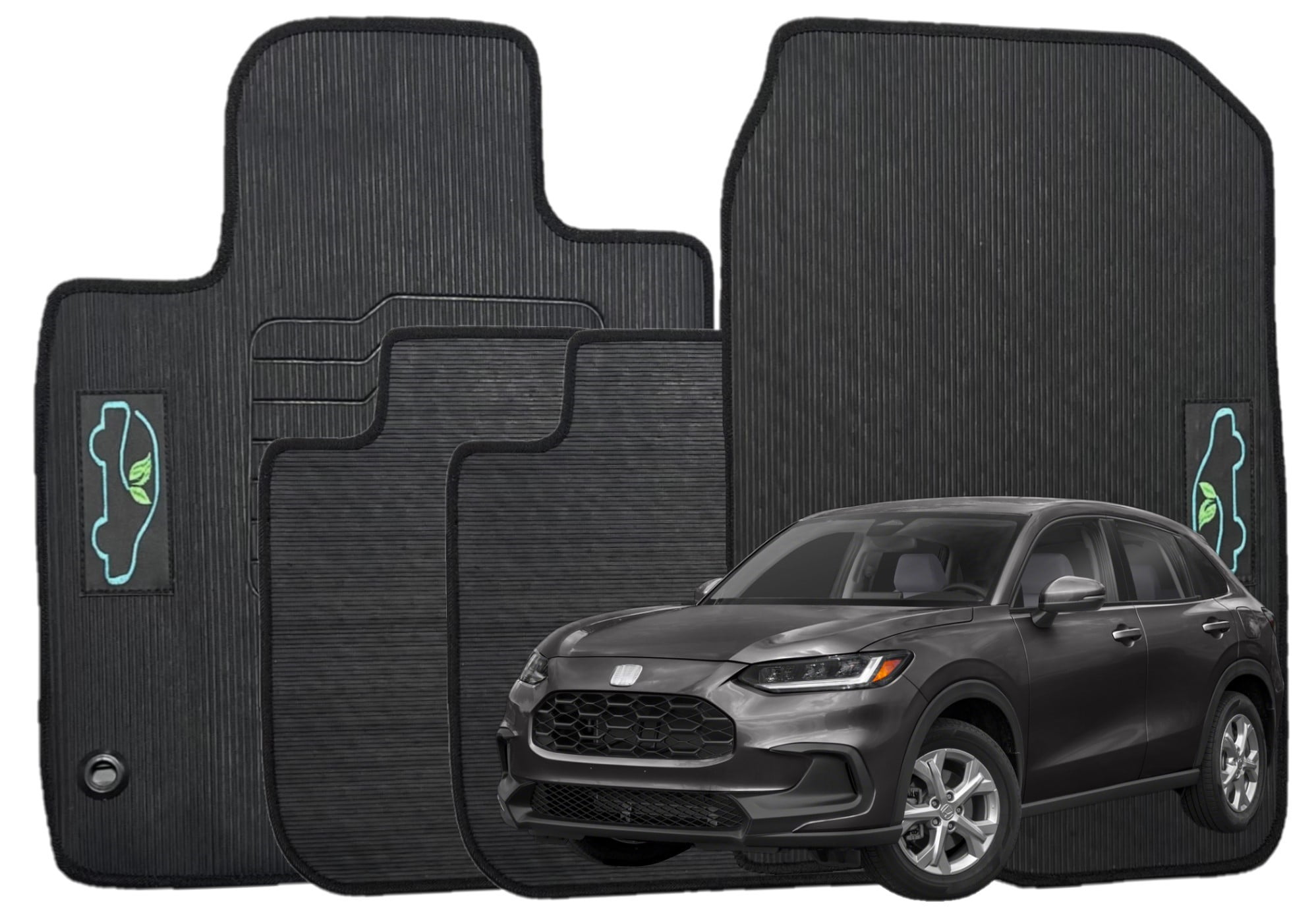 All Weather Floor Mats Custom Fit For 2023 2025 Honda HRV with
