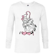 Disney and Pixar’s Toy Story Bo Peep Hugs Sheep - Long Sleeve T-Shirt for Men - Customized-White