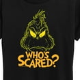 thumbnail image 3 of The Grinch - Who's Scared - Women's Short Sleeve Graphic T-Shirt, 3 of 5