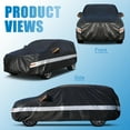 thumbnail image 7 of Holthly SUV Car Cover Waterproof All Weather for Automobiles,Size A11 SUV Fit 191 to 200 inch,Silver, 7 of 7