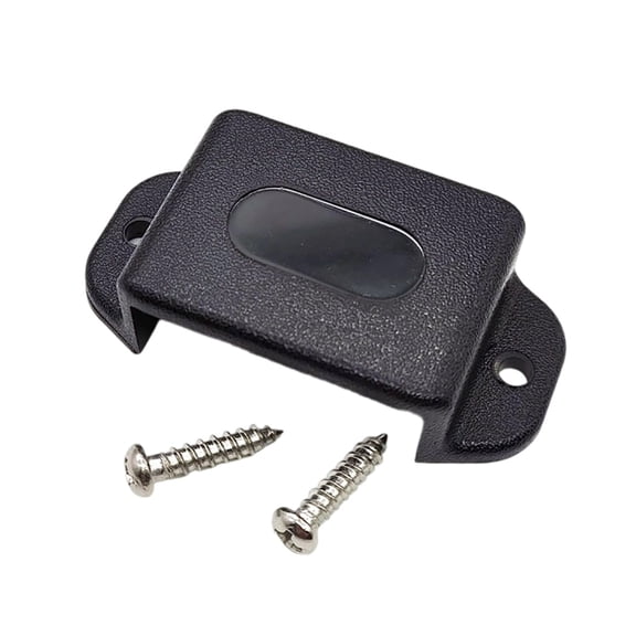 Universal CB Radio Hanger Stand Adhesive Mounting Plate Pre Drilled Screw Holes