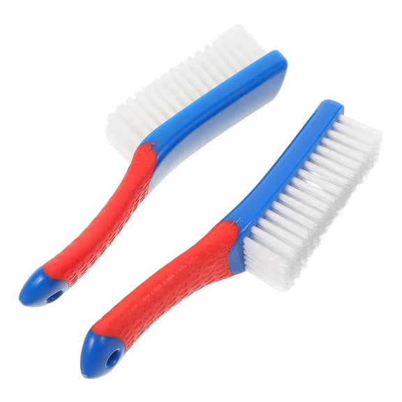 OFFIGAM 2-Pack Car Roof Fabric Brushes with Soft Bristles, Multi-Color, Compact Design for Easy Car Interior Cleaning