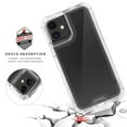 thumbnail image 4 of Crystal Clear Case for iPhone 16, [Not Yellowing][Military Grade Drop Tested] Transparent Shockproof Protective Phone Case Hard PC + Soft Silicone Slim Cover For iPhone 16,Clear, 4 of 5