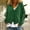 Green, variant on Sakmal Cropped Cardigan Sweaters for Women Lightweight Button Down Warm Plus Size Cardigan Green Long Sleeve Sweater