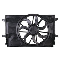 Ikon Motorsports Radiator Cooling Fan Assembly Replacement for 2016 Chevrolet Cruze 1.4L A T, 39012568 GM3115290 Automotive Engine Fan, Black