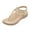 1Khaki, variant on Flat Flip Flops for Women with Comfortable Arch Support Summer Beach T-Strap Walking Sandal