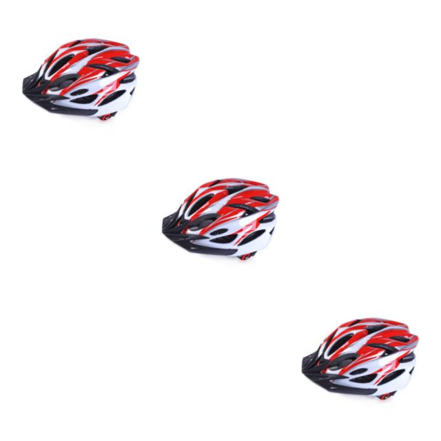 ZheElen PC Confortable Vélo pour Hommes - Léger Résistance à l'Air Réduite Résistance aux Impacts Réglable Sans Fardeau Conduite Rouge Blanc 3Ensemble