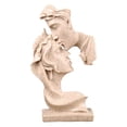 thumbnail image 2 of Escultura de Pareja Besándose Estatuilla de Resina, Decoración del Hogar Ideal para Sala de Estar, Dormitorio, Oficina y Escritorio, 2 of 4
