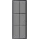 thumbnail image 4 of Puerta interior VidaXL, vidrio ESG negro templado duradero, 4 of 8