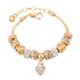 thumbnail image 1 of Pulsera sencilla y elegante con colgante de corazón para mujer, joyería delicada., 1 of 6
