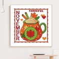 thumbnail image 2 of 5D Diamond Painting DIY Dessert Cup Full Drill Round Rhinestone Kit (B1213), 2 of 8
